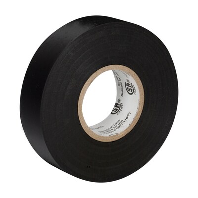 Duck® Brand .75 in. x 66 ft. x 7 mil. Professional Electrical Tape, Black (551117)