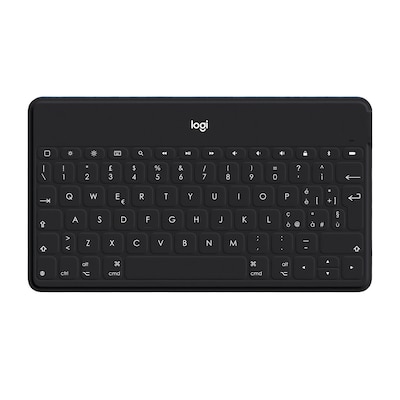 Logitech Keys-to-Go Ultra-Portable Keyboard For iPhone, iPad, and Apple TV, Black