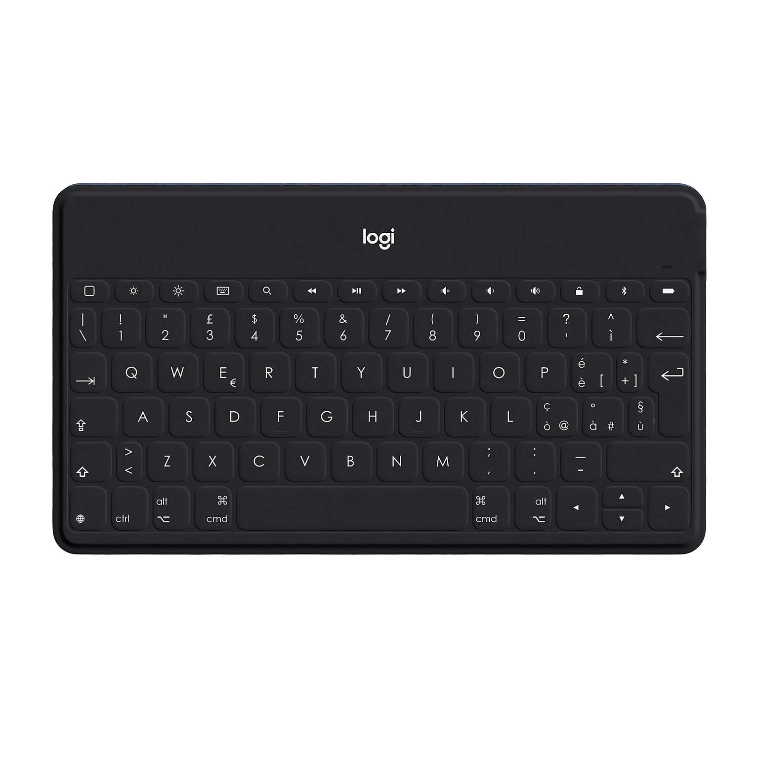 Logitech Keys-to-Go Ultra-Portable Keyboard For iPhone, iPad, and Apple TV, Black