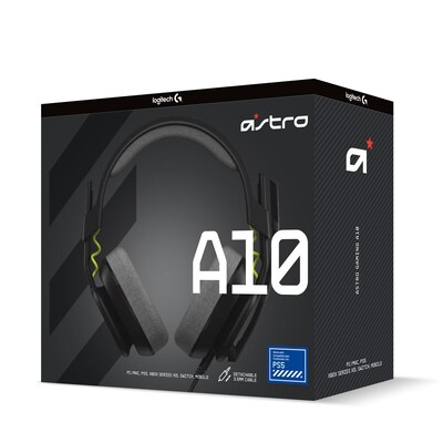 Astro A10 Gen 2 3.5mm Stereo Over-the-Ear Gaming Headset for PlayStation, Black (939-002055)
