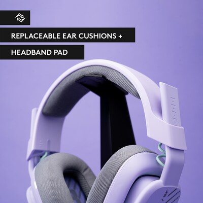 Astro A10 Gen 2 Stereo Over-the-Ear Gaming Headset, Lilac (939-002076)