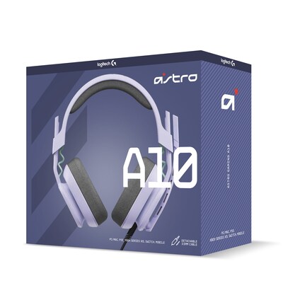 Astro A10 Gen 2 Stereo Over-the-Ear Gaming Headset, Lilac (939-002076)