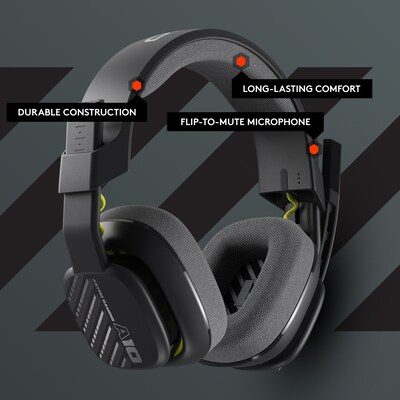 Astro A10 Gen 2 3.5mm Stereo Over-the-Ear Gaming Headset for Xbox, Black (939-002045)