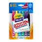 Crayola Project Erasable Poster Markers, Chisel Tip, Assorted Colors, Pack of 6 (BIN588371)