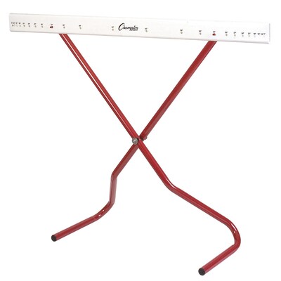 Champion Sports Adjustable Training Hurdle, Red/White (CHSPH)
