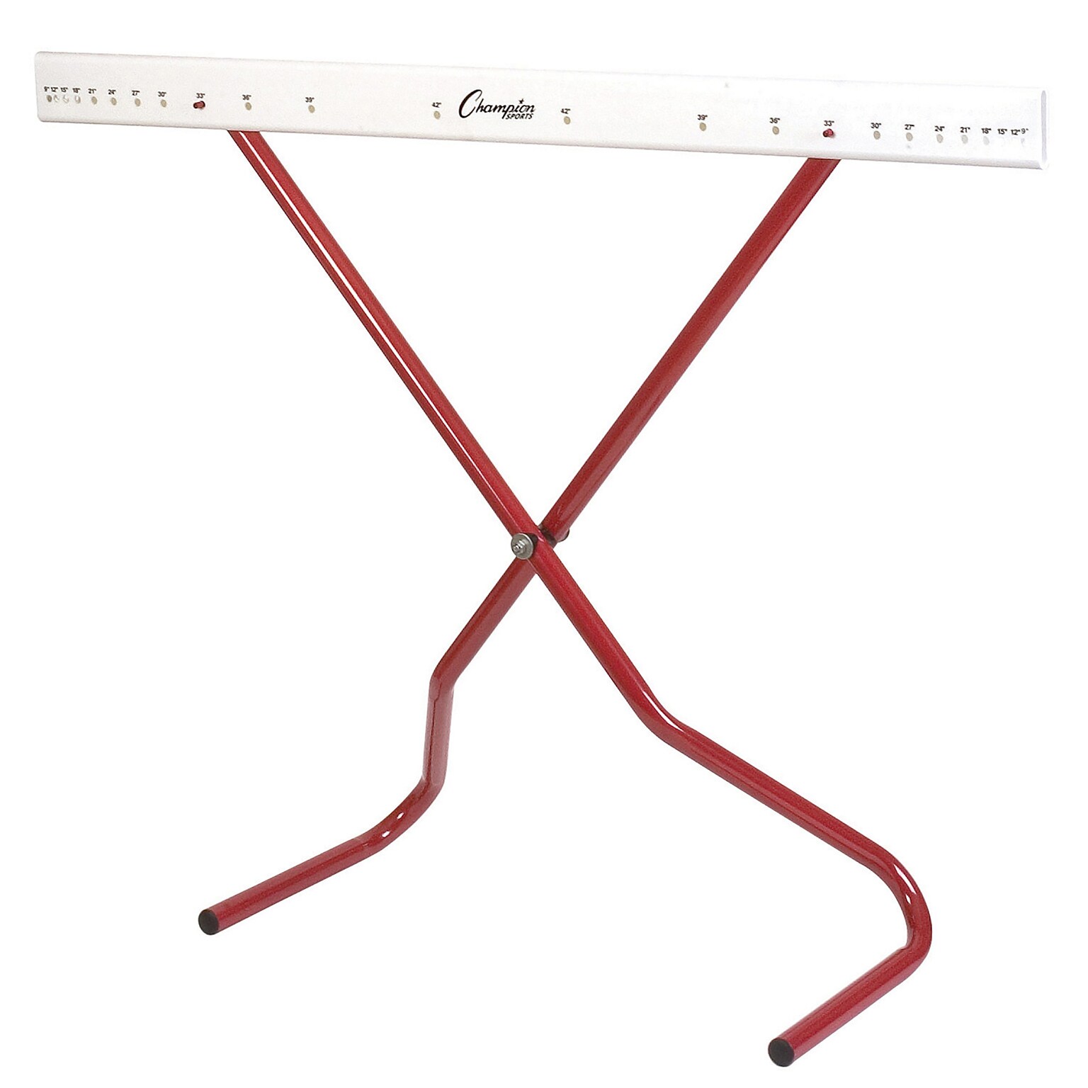 Champion Sports Adjustable Training Hurdle, Red/White (CHSPH)