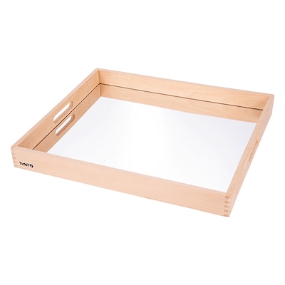 TickiT Mirror Tray, Wooden (CTU73466)