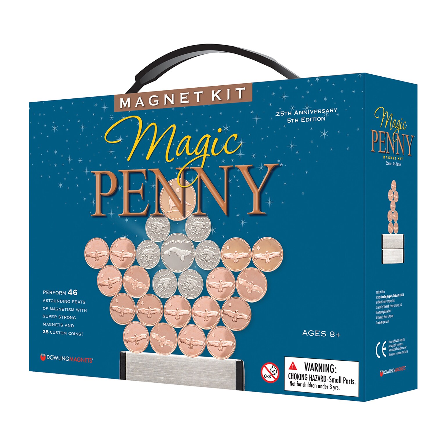 Dowling Magnets Magic Penny Magnet Kit 25th Anniversary Edition (DO-736550)