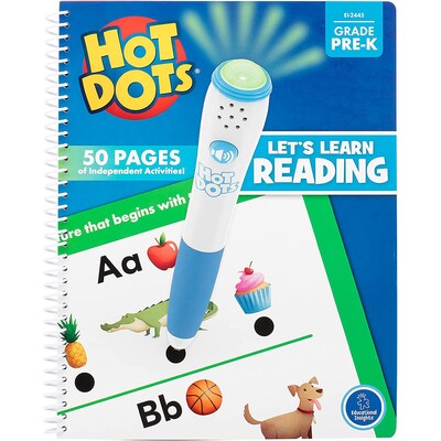 Educational Insights Hot Dots Let's Learn Pre-K Reading! (EI-2445)