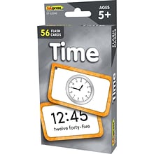 Edupress Time Flash Cards, 56 Cards (EP-62046)