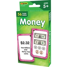 Edupress Money Flash Cards, 56 Cards (EP-62047)