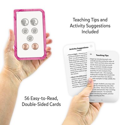 Edupress Money Flash Cards, 56 Cards (EP-62047)