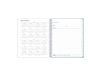 2023 Blue Sky Chloe 8" x 10" Monthly Planner, Ombre Blue (140194)