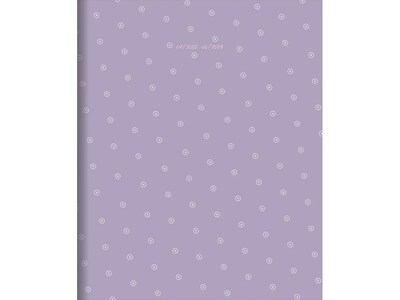 2022-2023 TF Publishing Lovely Lilac 6.5 x 8 Academic Monthly Planner, Purple/White (AY-MMO-23-4204)
