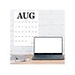 2022-2023 TF Publishing Big Letters 17" x 12" Academic Monthly Wall Calendar, White/Black (AY-MBL-23-8508)