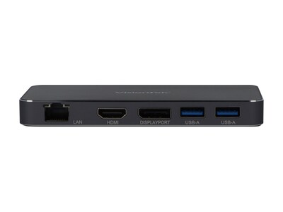 VisionTek VT400 Universal Double-Display 4K Docking Station for USB-C Devices (901469)