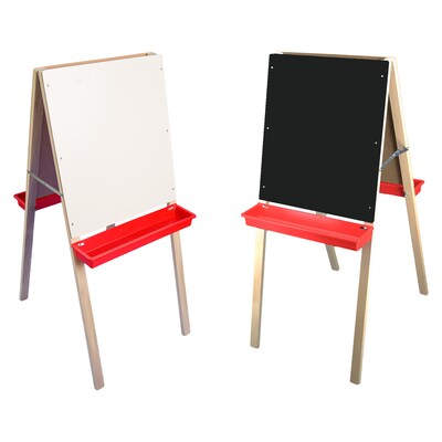 Crestline Dry-Erase Mobile Whiteboard, 44" x 19" (FLP17407)