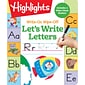 Highlights Let's Write Letters Write-On Wipe-Off Fun to Learn Activity Book