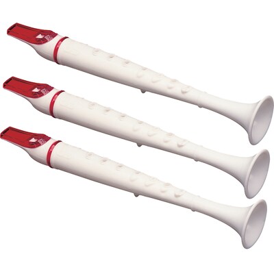 HOHNER Kids Flutophone, White, Pack of 3 (HOHS9636-3)