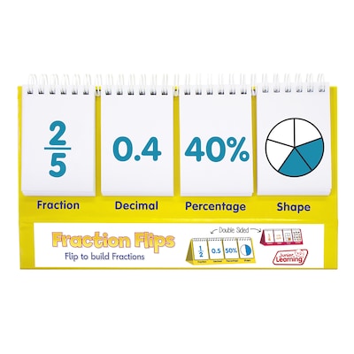 Junior Learning Fractions Flips Chart (JRL454)