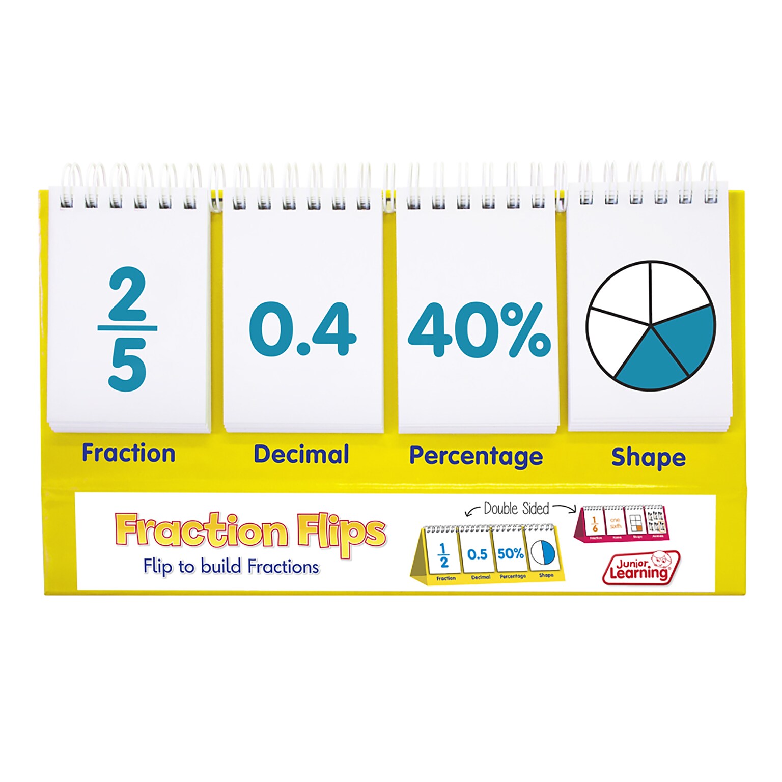 Junior Learning Fractions Flips Chart (JRL454)