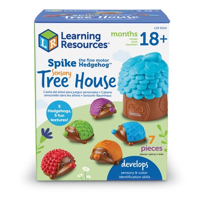 Learning Resources Spike the Fine Motor Hedgehog Sensory Tree House (LER9104)