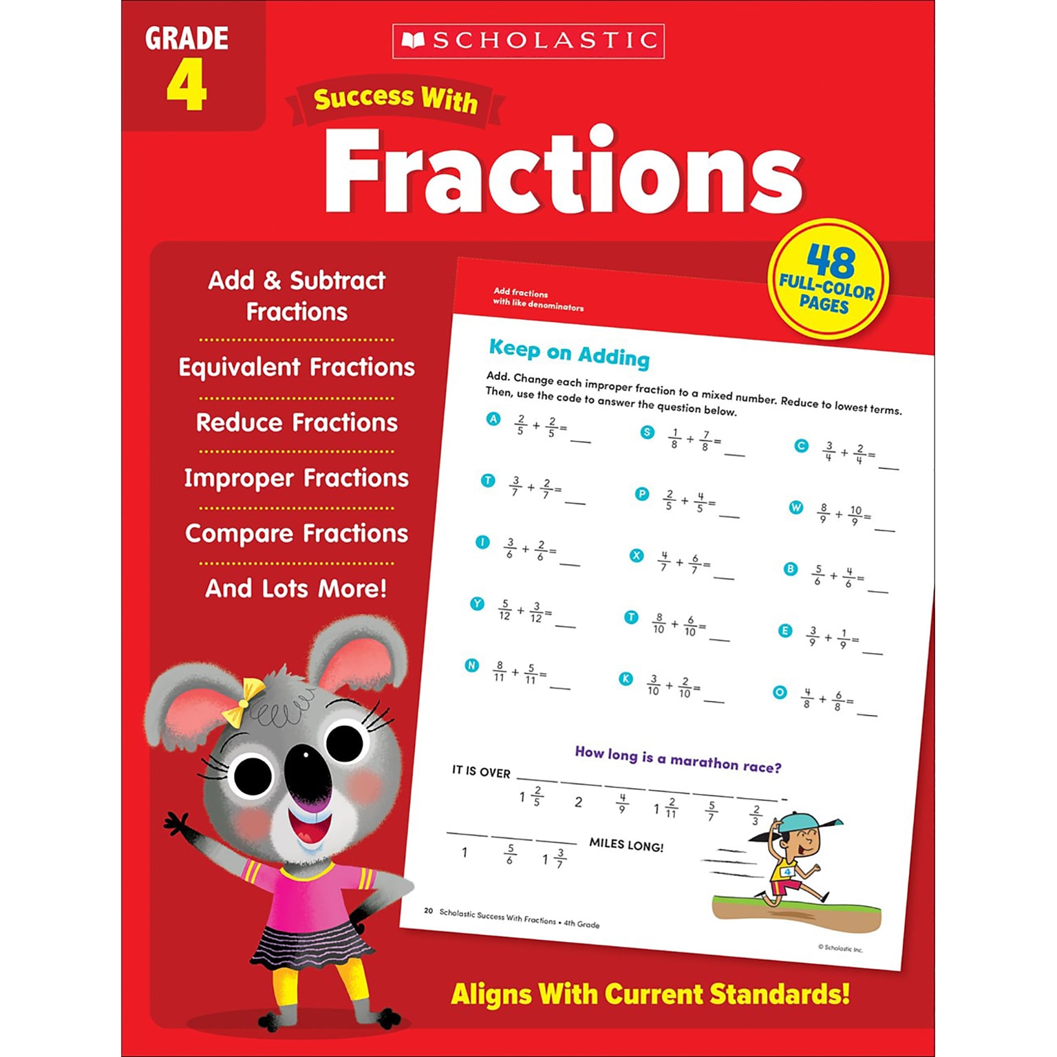 Scholastic Teacher Resources Success With Fractions: Grade 4