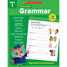 Scholastic Teacher Resources Success With Grammar: Grade 1