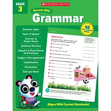 Scholastic Teacher Resources Success With Grammar: Grade 3