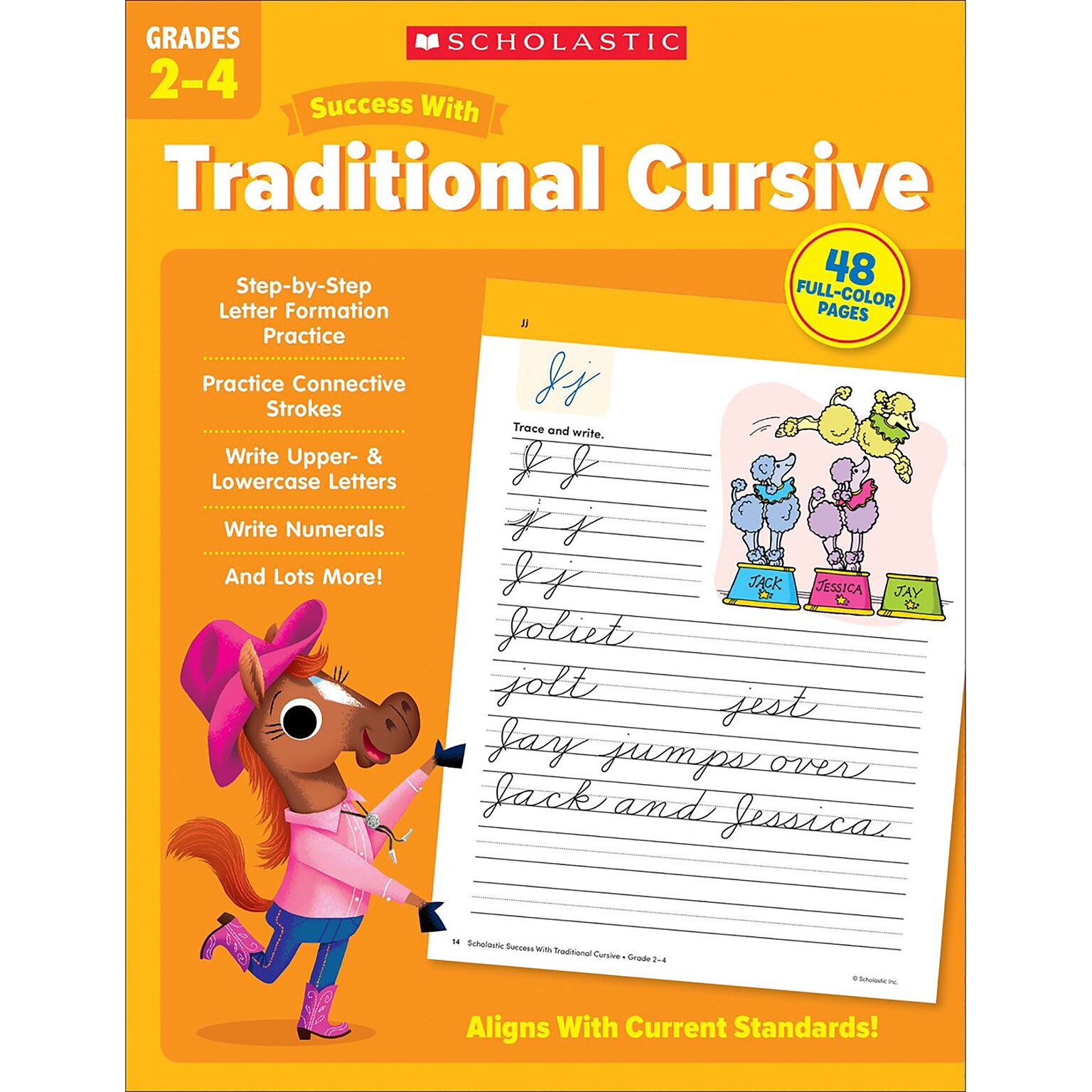 Scholastic Teacher Resources Success With Traditional Cursive: Grades 2–4