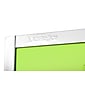 AdirOffice 72" 4-Compartment Steel Tier Key Lock Green Storage Locker (629-204-GRN)