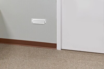 AdirOffice Large Wall Mounted Drop Box, White (631-10-WHI)
