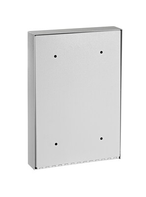 AdirOffice Steel Drop Box Interoffice Mailbox with Key Lock, 16"H x 11"W x 2.4"D, White Steel (631-14-WHI)