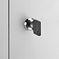 AdirOffice Steel Drop Box with Key Lock, 0.37 cu. ft. (631-13-WHI)