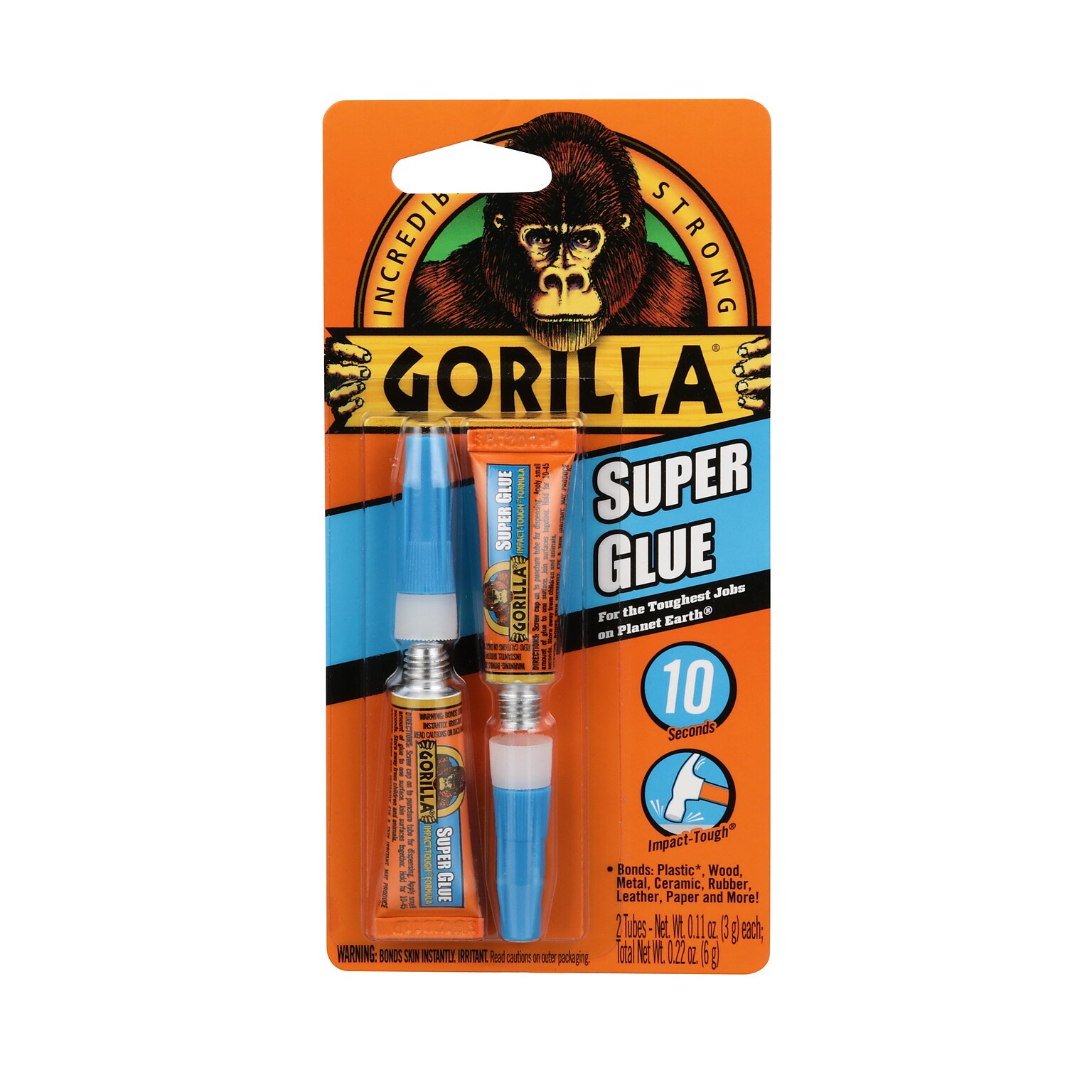 Gorilla Super Glue, 0.11 oz. (7800103)