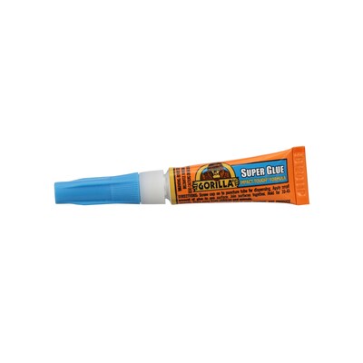Gorilla Super Glue, 0.11 oz., 2/Pack (7800103)