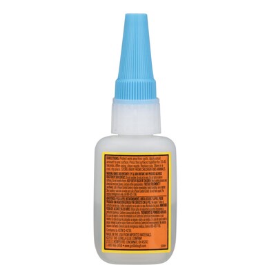 Gorilla Liquid Super Glue, 0.53 oz., Clear, (7805003)