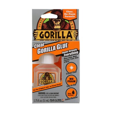 Gorilla Clear Glue, 1.75 oz. (GOR-4500102)