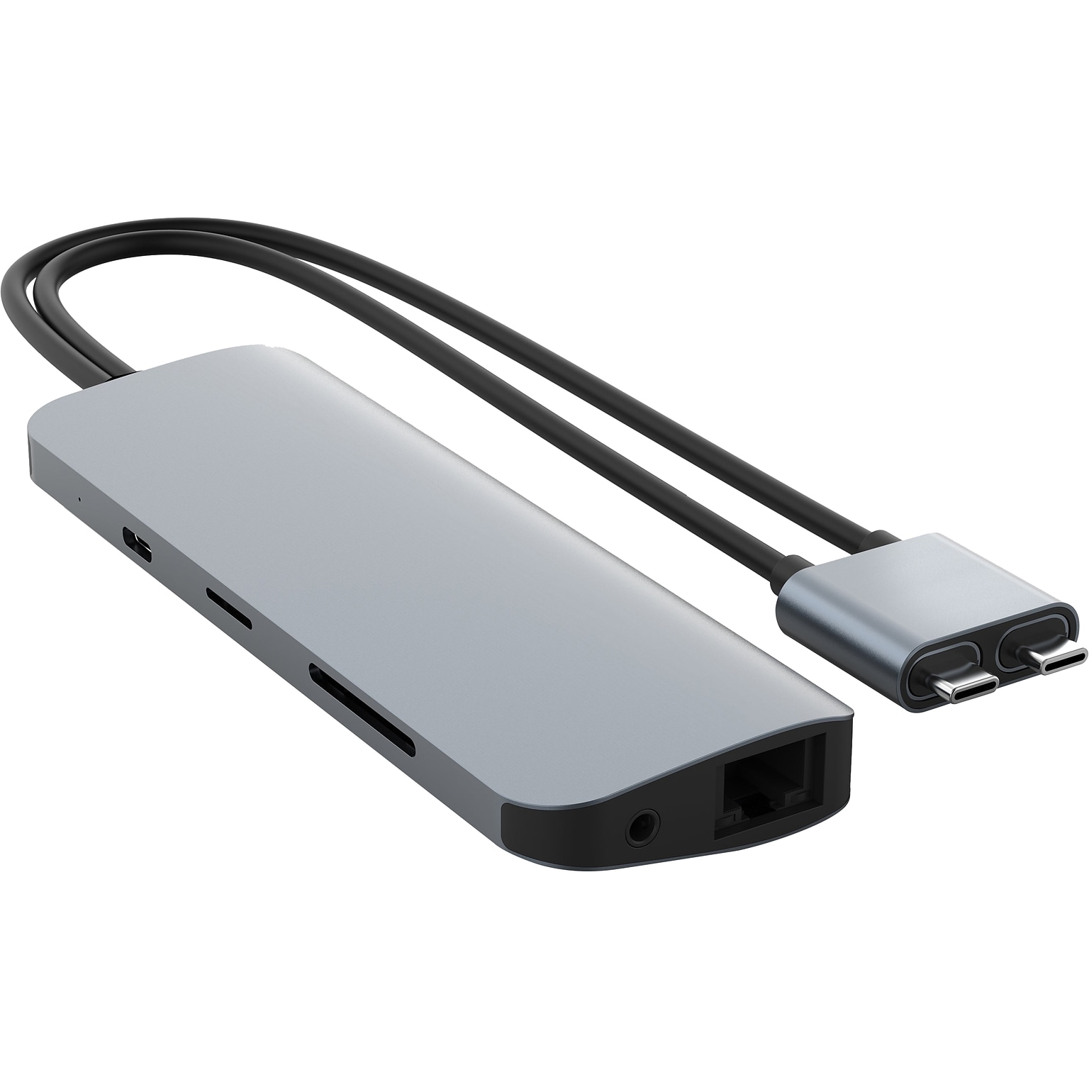 Hyper Products VIPER 10-Port USB-C Hub, Space Gray (HD392-GRAY)