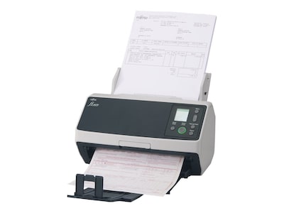 Fujitsu Fi 8170 PA03810-B055 Duplex Desktop Document Scanner, Black/White