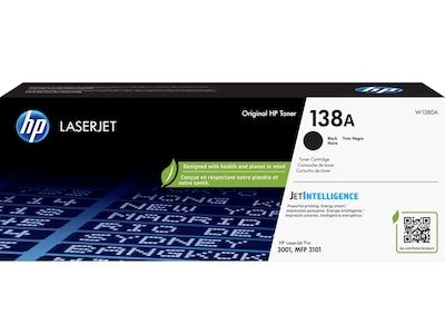 HP 138A Black Standard Yield Toner Cartridge (W1380A)