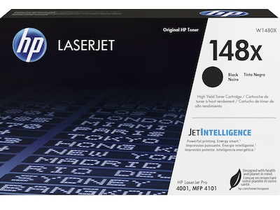 HP 148X Black High Yield Toner Cartridge (W1480X)