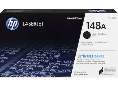 HP 148A Black Standard Yield Toner Cartridge (W1480A)