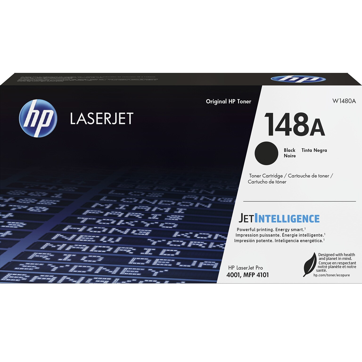 HP 148A Black Standard Yield Toner Cartridge (W1480A)