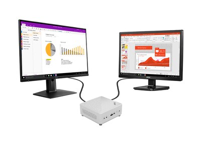 MSI Cubi 5 10M 648US Desktop Computer, Intel Core i5, 8GB Memory, 256GB SSD (CU510M648)