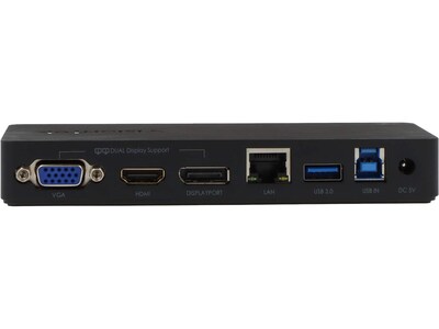 VisionTek VT1000 Dual-Display Docking Station for Windows/Mac/Chrome Laptop (901147)