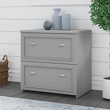 Bush Furniture Fairview 2 Drawer Lateral File Cabinet, Cape Cod Gray, (WC53581-03)