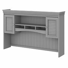Bush Furniture Fairview 60W Desktop Hutch, Cape Cod Gray (WC53531-03)
