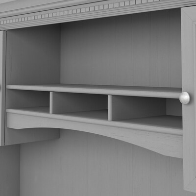 Bush Furniture Fairview 60 "W Desktop Hutch, Cape Cod Gray (WC53531-03)