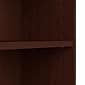 Bush Furniture Universal 72"H 5-Shelf Bookcase with Adjustable Shelves, Vogue Cherry, 2/Set (UB003VC)